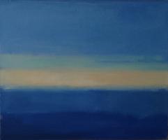 Gabriele Vallentin Schneehimmel, OelLw, 90 x 110 cm.JPG